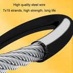 Fitness Equipment Accessories Wire Rope, 5mmx2m Adjustable, 5mmx2m Fixed, 5mmx2.5m Adjustable, 5mmx2.5m Fixed, 5mmx3m Adjustable, 5mmx3m Fixed
