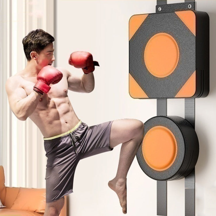 Boxing Wall Target Training Sandbag Sparring Fitness Equipment, 40cm Square, 40cm Round, 30cm Round, 40cm Square+30cm Round