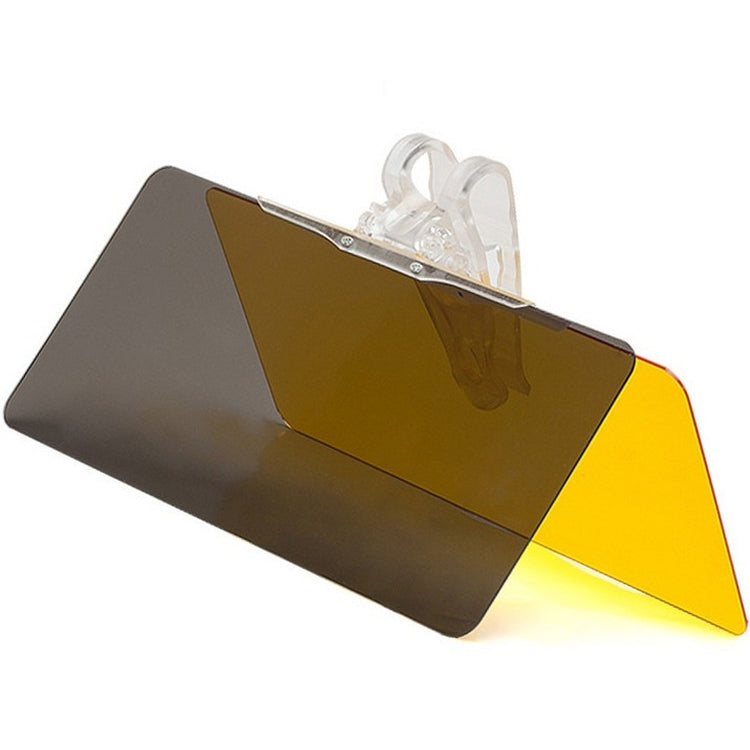 Car Anti-glare Mirror Day and Night Use Car Sun Visor, 2 in 1 Use