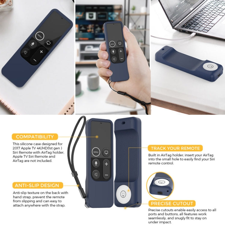 AhaStyle PT157 Remote Control Tracker 2 In 1 Silicone Protective Cover, PT157 (Midnight Blue), PT157 (Black), PT157 (Pink)