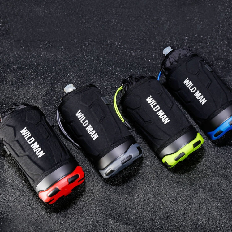WILD MAN R1 1L Mountain Bike Water Bottle Bag Scooter Handlebar Tool Kit, Dark Grey, Black Red, Black Green, Dark Blue