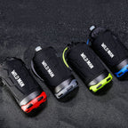 WILD MAN R1 1L Mountain Bike Water Bottle Bag Scooter Handlebar Tool Kit, Dark Grey, Black Red, Black Green, Dark Blue