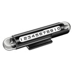 Hidden Roller Temporary Number Parking Sign Metal Safety Hammer