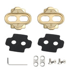 10pcs /Set Bicycle Pedal Egg Beater Locking Plate Brass Bike Pedal Locking Plate Accessories, ST001