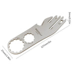 7 In 1 Bicycle Disc Brake Piece Correction Multifunction Wrench Repair Tools, BIKERSAY BT039M