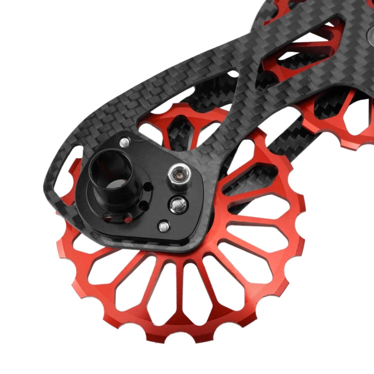 Carbon Fiber Guide Wheel For Road Bike Bicycle Bearing Rear Derailleur Guide Wheel Parts, SD1 Black, SD1 Red, SD2 Black, SD2 Red, SD3 Black, SD3 Red, SD4 Black, SD4 Red, SD5 Black, SD5 Red, SD6 Black, SD6 Red