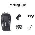 WILD MAN Scooter EVA Hard Shell Front Bag Folding Bicycle Quick Release Hanging Bag, GD9X 2L, GD9X Plus 3L
