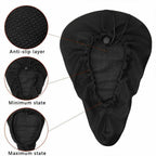 Bicycle Cushion Covers Cycling Gear Accessories, Black, Red, Blue