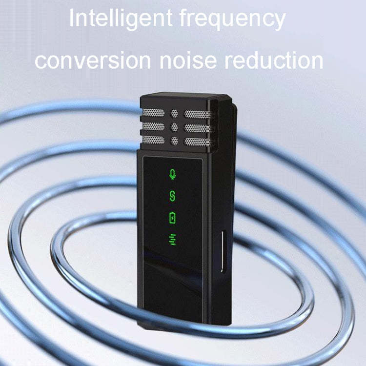 One To Two Outdoor Recording Lavalier Microphone Noise Canceling Wireless Mics, 2 Mics + Type-C Plug, 2 Mics + 8 Pin Plug