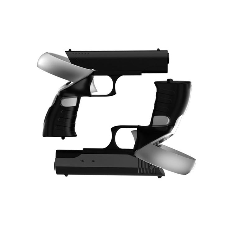For Meta Quest 2 VR  iplay Controller Shooting Game Grip, HBV-Q08 Black