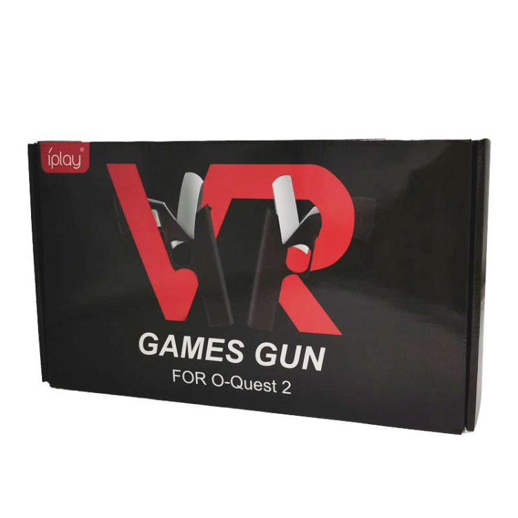 For Meta Quest 2 VR  iplay Controller Shooting Game Grip, HBV-Q08 Black