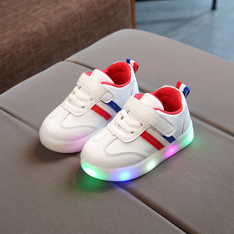 LED Light Up Casual Shoes Children Flat Board Shoes, 23, 24, 25, 26, 27, 28