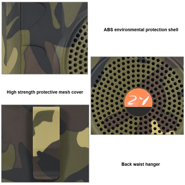 25W  Bluetooth Voice Amplifier Bird Hunting Speaker Supports USB/TF/FM 1000m Remote Control, EU Plug, US Plug