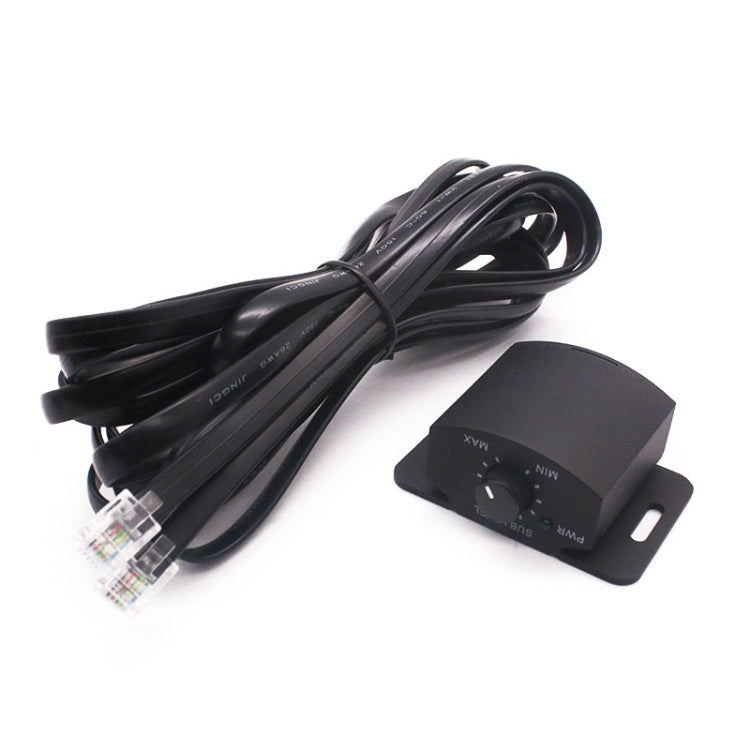 Car Amplifier Volume Remote Controller Subwoofer Volume Adjuster, 02