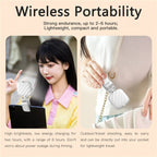 LED Mobile Phone Live Beauty Fill Light USB Charging Camera Pocket Light, Black, White
