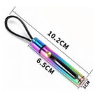 Mini Outdoor Portable Multi-functional Detachable Express Keychain, Black, Silver, Golden, Colorful