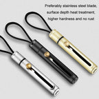 Mini Outdoor Portable Multi-functional Detachable Express Keychain, Black, Silver, Golden, Colorful