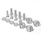 Licence Plate Frame Rhinestone Anti-theft Fixing Nut Cover