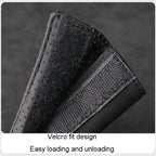 1pair Car Door Handle Decorative Anti-Scratch Cover Car Slippery Leather Inner Door Handle Protective Cover