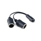 Copper Car Cigarette Lighter Extension 12/24V 10A General 1 Drag 2 Car Charging