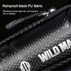 WILD MAN E3 EVA Hard Shell Bicycle Tool Storage Bag Cycling Equipment, E3 (Carbon Pattern)