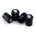 4pcs /Set Car Labeled Metal Tire Valve Caps Automobile Universal Modified Valve Covers, Car Labeled