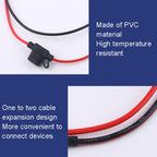 Car Cigarette Lighter Female Socket With 20A Fuse Tube, 30cm, 50cm, 1m, 3m, 5m