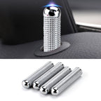 4pcs/set Universal Metal Door Bolts for Automobiles Interior Modification Accessories, 9mm, 8mm