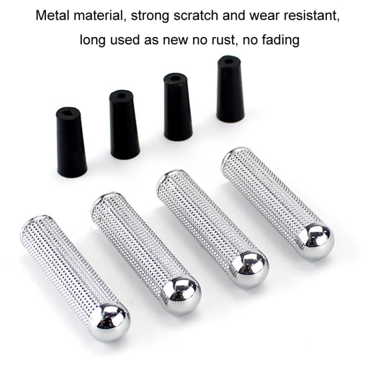 4pcs/set Universal Metal Door Bolts for Automobiles Interior Modification Accessories, 9mm, 8mm