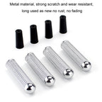 4pcs/set Universal Metal Door Bolts for Automobiles Interior Modification Accessories, 9mm, 8mm