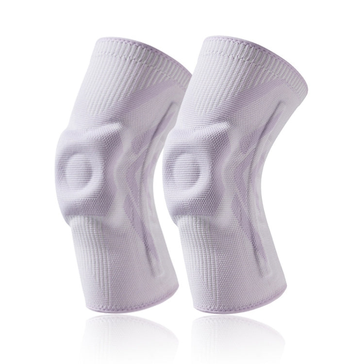 1pair Sports Knee Brace Meniscus Injury Silicone Knee Joint Protective Cover, S, M, L, XL