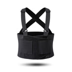 Sports Back Support Belt Waist Pain Protection Belt with Suspender Strap for Heavy Lifting, S, M, L, XL, XXL, XXXL