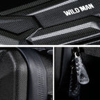 WILD MAN XT4 1.2L EVA Hard Shell Bicycle Triangle Bag Electric Vehicle Side Bag, XT4 (Sun), XT4 (Twill)