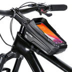 WILD MAN XT2S 1L EVA Hard Shell Mountain Bike Front Beam Bag Cycling Waterproof Phone Bag, XT2S