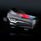 WILD MAN ES12 1L Mountain Bike Front Beam Bag Bicycle Waterproof Phone Saddle Bag, ES12 (Black), ES12 (Red), ES12 (Grey), ES12 (Blue)