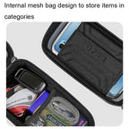 WILD MAN ES12 1L Mountain Bike Front Beam Bag Bicycle Waterproof Phone Saddle Bag, ES12 (Blue), ES12 (Black), ES12 (Red), ES12 (Grey)