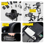 WILD MAN E18 2L EVA Hard Shell Bicycle Waterproof Front Bag Multifunctional Quick Release Hanging Bag, E18