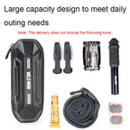 WILD MAN XT11 0.5L EVA Hard Shell Mountain Bike Bag Water Bottle Cage Repair Tool Kit, XT11