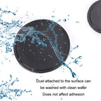 10pcs Vehicle Round Strong Sticky Non-slip PU Mat, 8cm