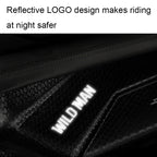 WILD MAN X1 1L EVA Hard Shell Bicycle Phone Touch Screen Handlebar Bag Waterproof Cycling Bag, X1 1L (Red), X1 1L (Black)