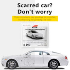 MCPP 2pcs /Pack Car Scratches Abrasive Cloth Automotive Scratch Removal And Repair Wipe