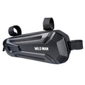 WILD MAN XT9 1.8L EVA Hard Shell Bike Front Beam Triangle Bag Electric Vehicle Waterproof Bag, XT9 (Sun), XT9 (Twill)