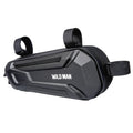 WILD MAN XT9 1.8L EVA Hard Shell Bike Front Beam Triangle Bag Electric Vehicle Waterproof Bag, XT9 (Twill), XT9 (Sun)