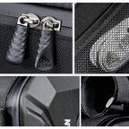 WILD MAN XT9 1.8L EVA Hard Shell Bike Front Beam Triangle Bag Electric Vehicle Waterproof Bag, XT9 (Sun), XT9 (Twill)
