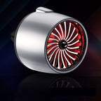 Car Fragrance Super Engine Car Air Conditioning Aroma Diffuser Outlet Ornament, Gray Titanium Red Light, Gray Titanium Blue Light, Bright Silver Red Light, Bright Silver Blue Light, Golden Red Light, Golden Blue Light