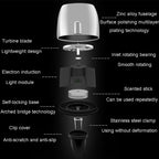 Car Fragrance Super Engine Car Air Conditioning Aroma Diffuser Outlet Ornament, Gray Titanium Red Light, Gray Titanium Blue Light, Bright Silver Red Light, Bright Silver Blue Light, Golden Red Light, Golden Blue Light