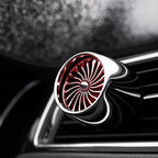 Car Fragrance Super Engine Car Air Conditioning Aroma Diffuser Outlet Ornament, Gray Titanium Red Light, Gray Titanium Blue Light, Bright Silver Red Light, Bright Silver Blue Light, Golden Red Light, Golden Blue Light
