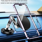 Magsafe Magnetic Mobile Phone Navigation Rotating Bracket, Without Wireless Charging, With Wireless Charging