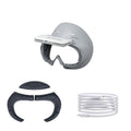 For PICO 4 Hibloks VR Glasses Face Cushion Protector Pad With Fan, 1pc PU Cotton, 2pcs PU Cotton, 1pc Ice Silk, 2pcs Ice Silk