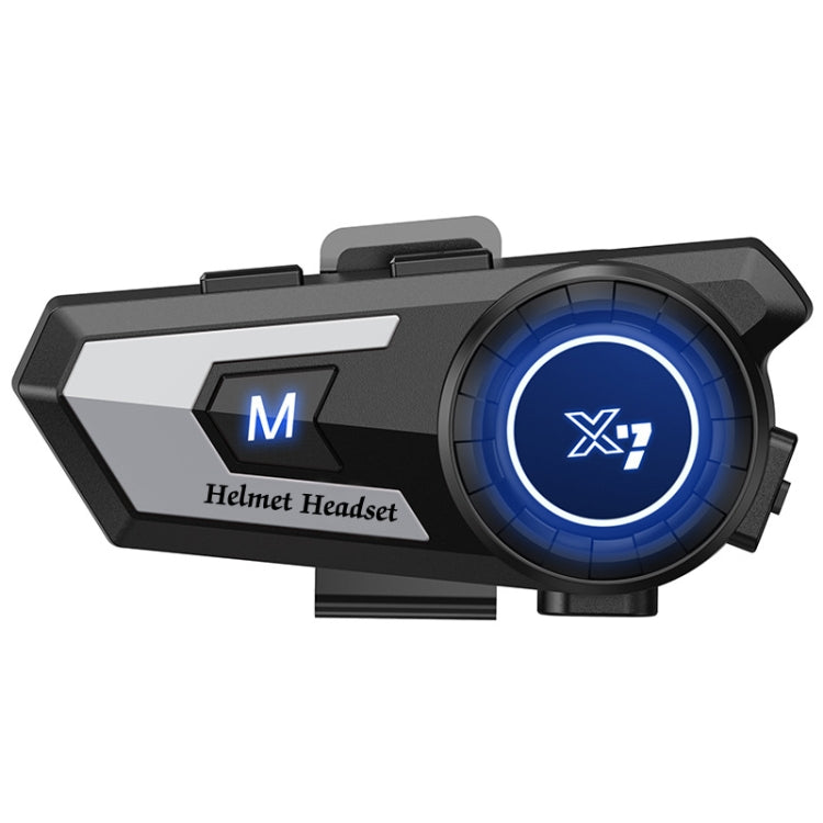 X7 Motorcycle Helmet Bluetooth Headset Riding Navigation Listening Song Soft Hard Wheat